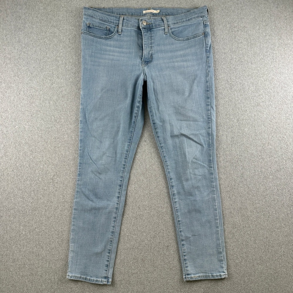 Levi's Jeans Women 32 311 Shaping Skinny Light Blue Stretch Denim 19626-0205